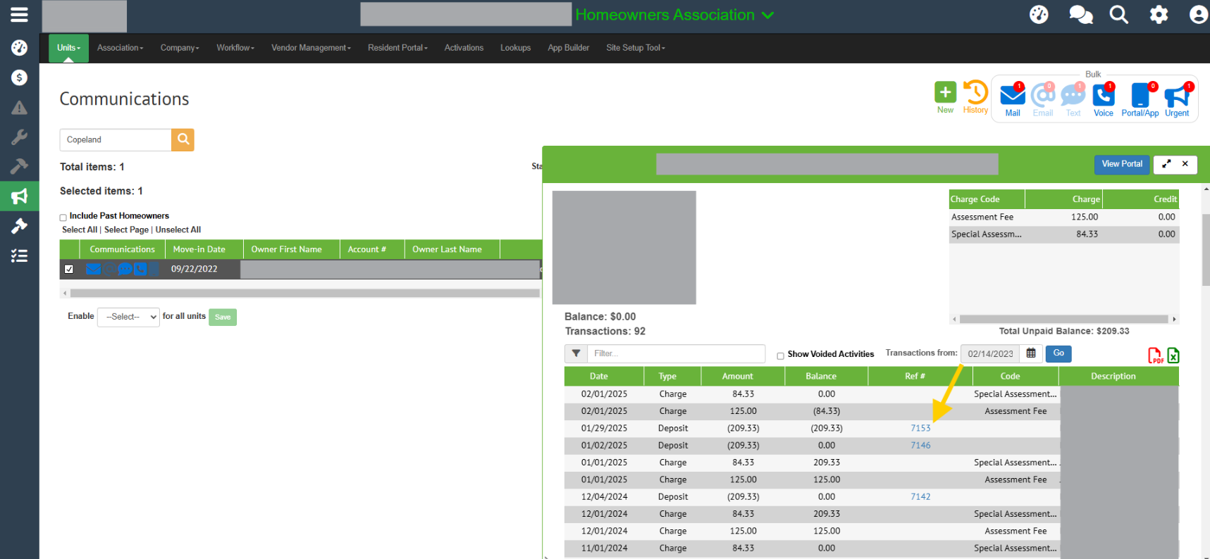FAQ - How Do I View AR Check Images in the Homeowner Balance Drawer?