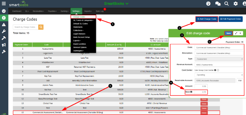 Need Charge Code User Guide - Variable Billing Setup