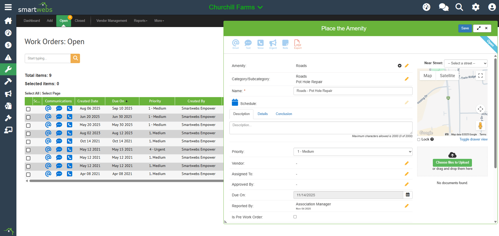 User Guide - Create a New Work Order