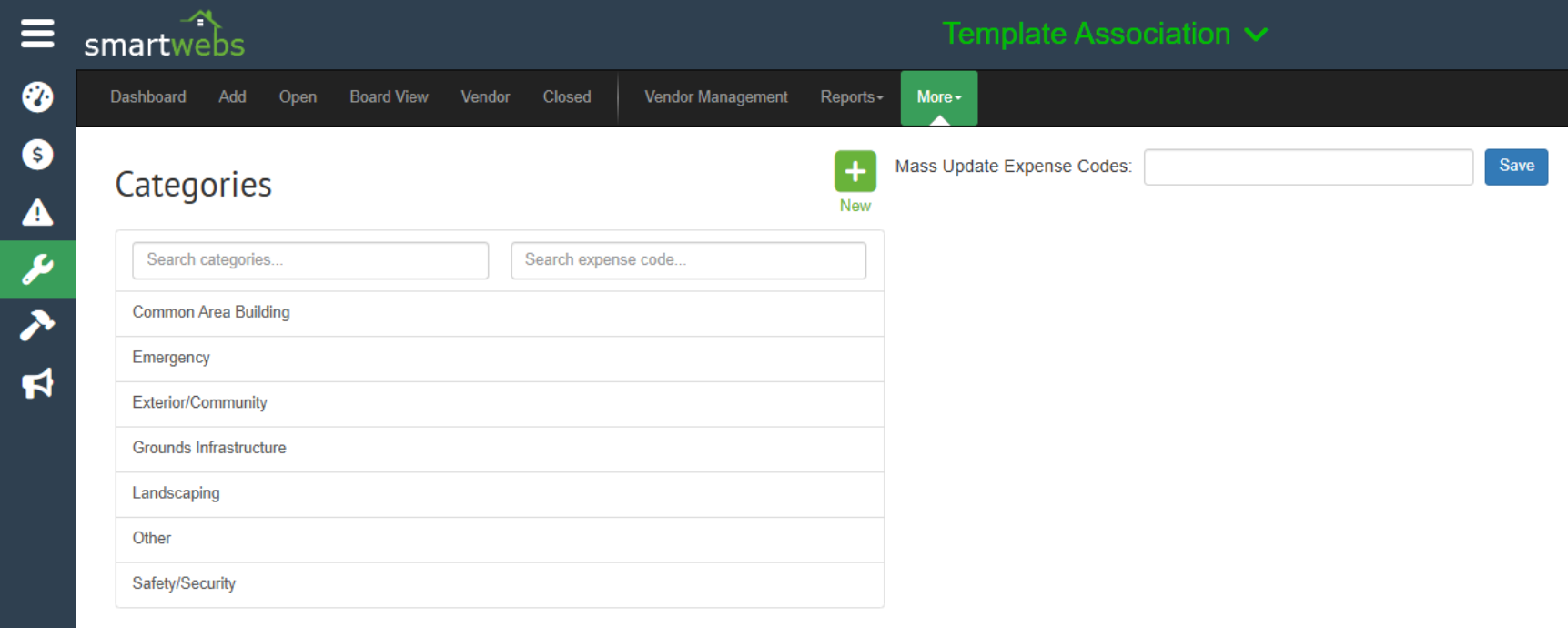 User Guide - Work Order Configuration - Management Settings