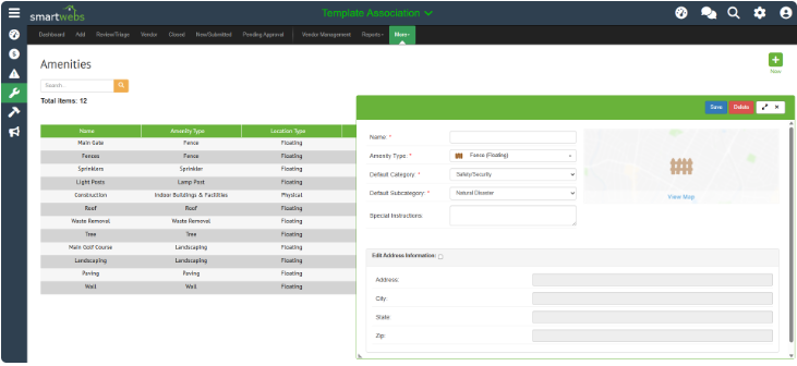 User Guide - Work Order Configuration - Association Settings